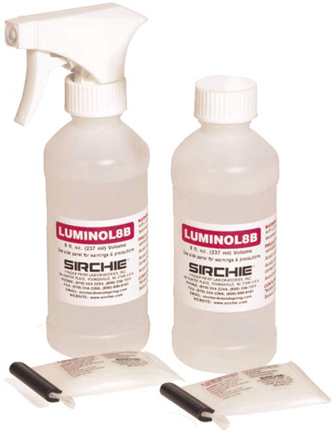 luminol blood reagent  spray head ozpk luminol forensi tech limited
