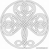 Coloring Shamrock Knot Pages Celtic Forgiveness Adult Heart Pattern Color Embroidery Knots Printable Designs Mandala Knotwork Donteatthepaste Format Adults Print sketch template