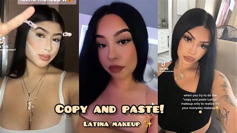 copy and paste latina makeup makeup latina copyandpaste grwm youtube
