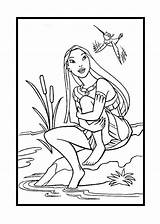 Pocahontas Coloring Pages Kids Print Beautiful Printable sketch template