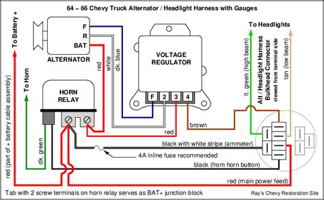 external voltage regulator wiring diagram dodge