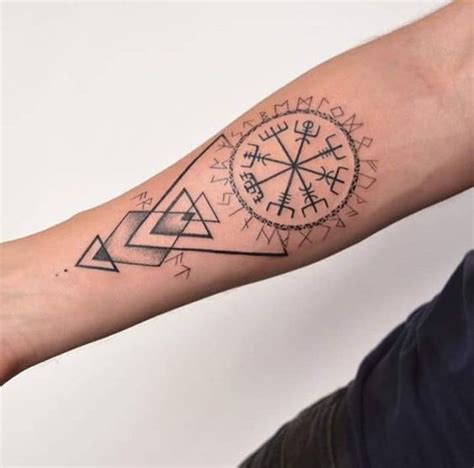 Simple Viking Runes Tattoo Tattoo Design