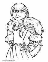Train Dragon Astrid Coloring Older Colouring Pages sketch template