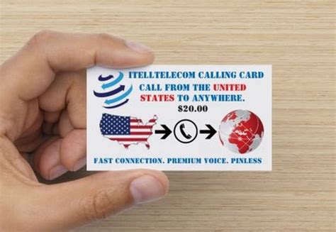 20 00 International Calling Card Pinless Rechargeable No Fees No