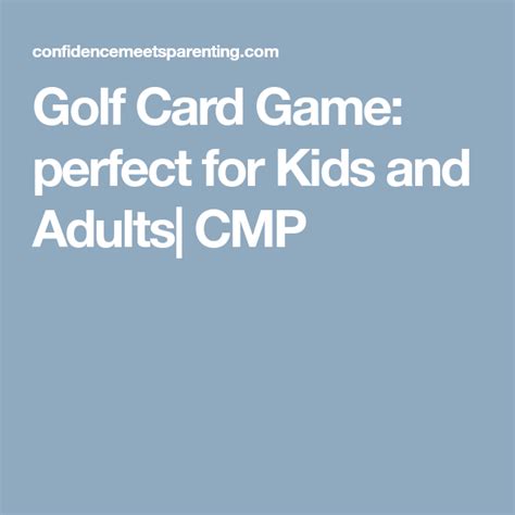 golf card game rules  cards golf card game rules