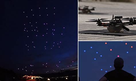 intel flies  dancing drones  palm springs desert daily mail