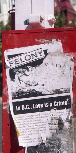 Felony Loveisacrime Poster1 19q Nw Wdc 17october1992 Flickr