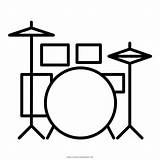 Loudlyeccentric Drumset sketch template