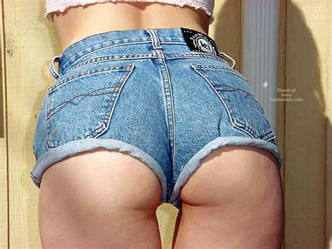 short jean shorts at voyeur web