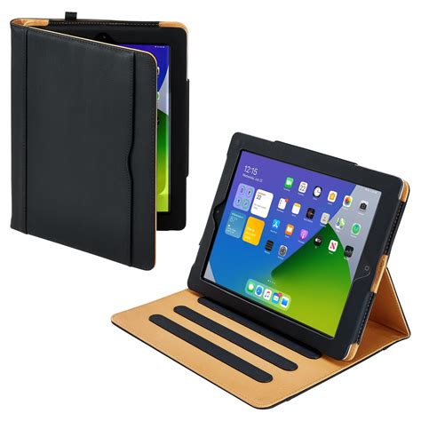 tech ipad air  case soft leather wallet card holder smart cover  magnetic sleepwake