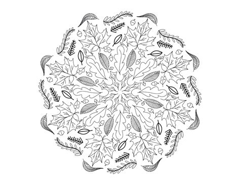 ideas  coloring autumn mandala coloring pages