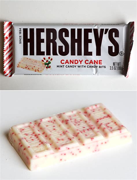 Hersheys Candy Cane Bar 60 Peppermint Flavored Products Ranked From