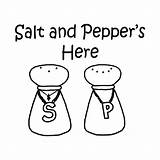Pepper Salt Getdrawings Drawing sketch template