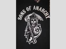 Sons of Anarchy Reaper Logo T Shirt Tee Officially Licensed SOA