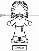 Bible Puppets Preview Story sketch template
