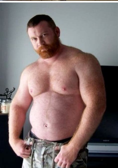 big ginger behr muscle bear men beefy men bear men