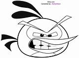 Coloring Angry Birds Pages Character sketch template
