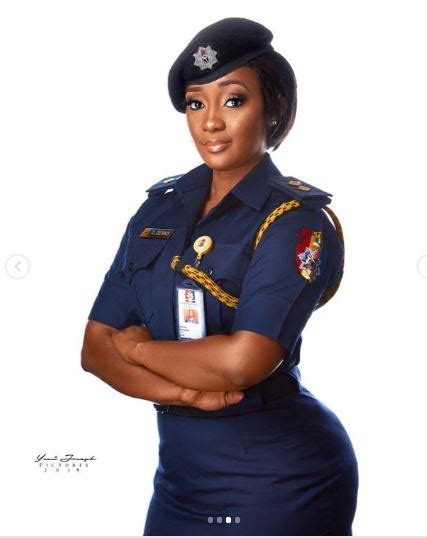 Nigerian Female Fire Fighter Is A Stunning Celebrity In