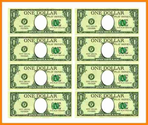 printable money template  grab   fake monies