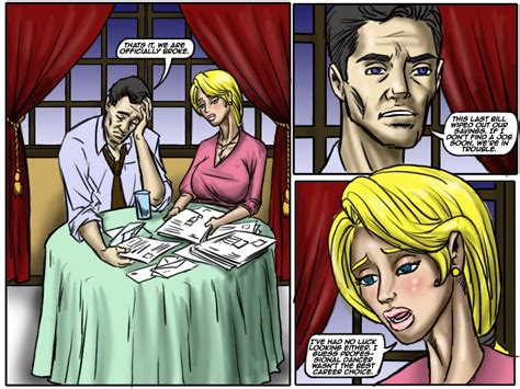 recession blues wife forced to strip porn comics one