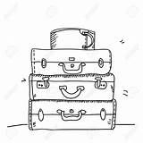 Suitcases Suitcase sketch template