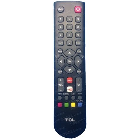 wex genuine original tcl tv remote control wex tv remote controls
