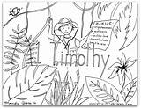 Timothy Coloring sketch template