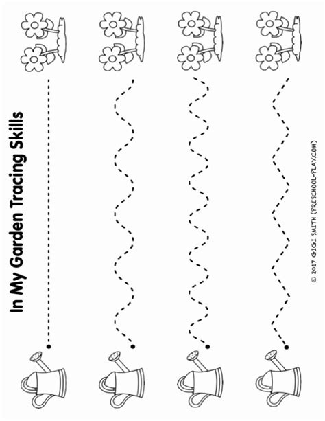 preschool tracing worksheets  practice   preschool tracing