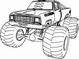 Coloring Truck Pages Monster Dodge 4x4 Ram Big Charger Drawing 1976 Mud Trucks Pdf Lifted Print Pickup Hummer Cummins Chevy sketch template