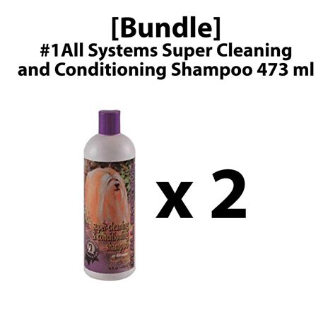 bundle  systems super cleaning  conditioning shampoo  ml