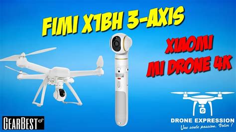 fimi xbh  axis xiaomi mi drone  camera unboxing review test
