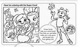 Fun Coloring Pages Nutrition Gardening Kids Earth Super Foods Colorful Whole Body Help sketch template