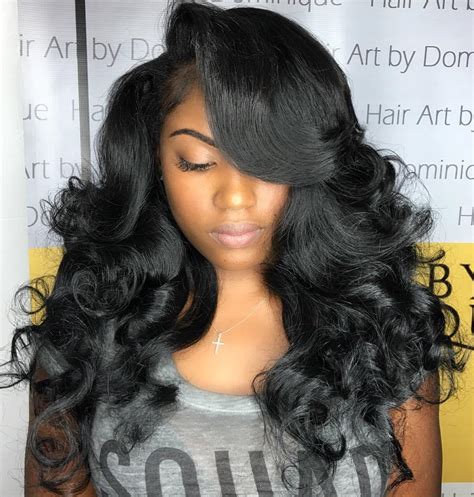 cute hairstyles with sew in weave wavy haircut
