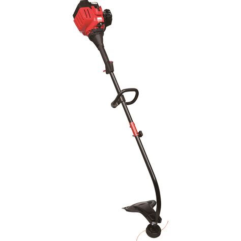 Troy Bilt 25cc 2 Cycle Curved Shaft String Trimmer — 17in Cutting
