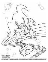 Thor Coloring Pages Sheets Print sketch template
