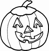 Coloring Pumpkin Halloween Funny Cartoon Mask Kids Print sketch template