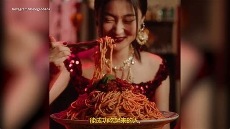 Dolce And Gabbana Eating With Chopsticks Video Series
