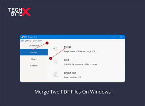 merge   files easily  windows techbytex