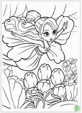 Thumbelina Coloring Barbie Clipart Pages Color Library Dinokids Printable Children Print Close sketch template