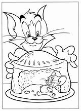 Jerry Tom Coloring Pages Disney sketch template