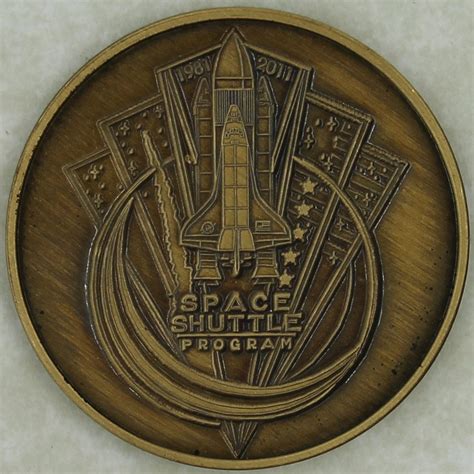 space shuttle program   coin rolyat military collectibles