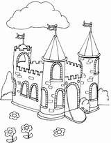 Coloring Pages Castle Adults Getcolorings Printable sketch template