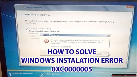 installer error 0xc0000005 hot sex picture