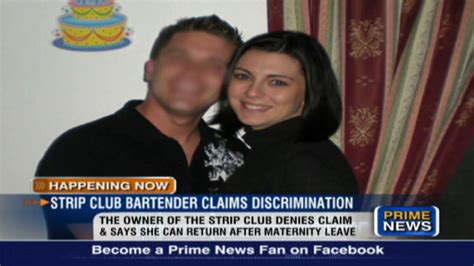 Bartender Says Exotic Club Demoted Her Because She Was Pregnant
