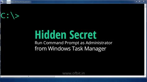 hidden secret   run command prompt  administrator  windows