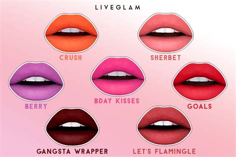 lipstick colors  summer liveglam