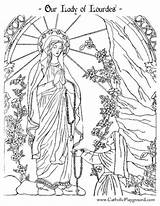 Catholic Coloring Adult Book sketch template