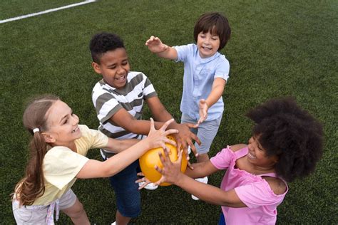 kids excited  sports craft play learn