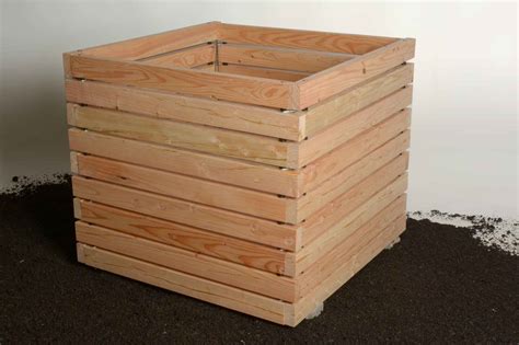 komposter aus laerchenholz innovatives stecksystem novom