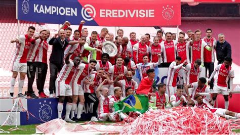 ajax win  dutch league title